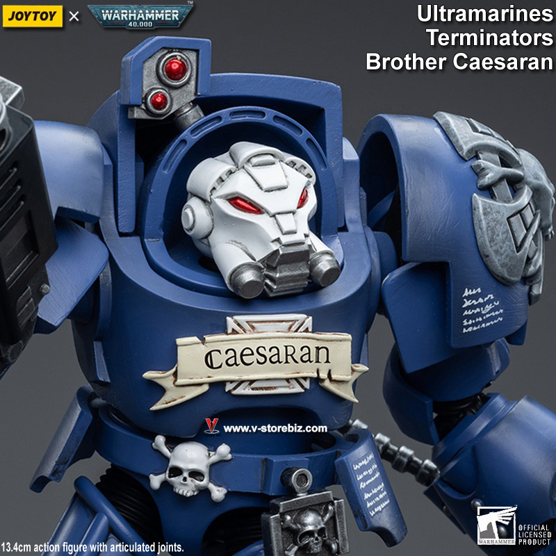 JOYTOY Warhammer 40K Ultramarines Terminators Brother Caesaran   