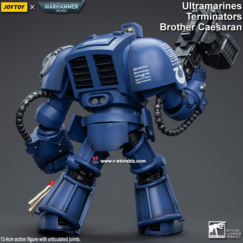 JOYTOY Warhammer 40K Ultramarines Terminators Brother Caesaran   