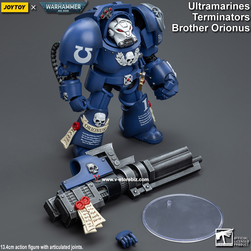 JOYTOY Warhammer 40K Ultramarines Terminators Brother Orionus