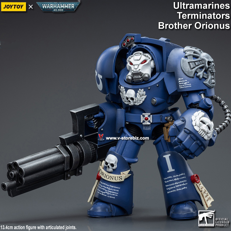 JOYTOY Warhammer 40K Ultramarines Terminators Brother Orionus