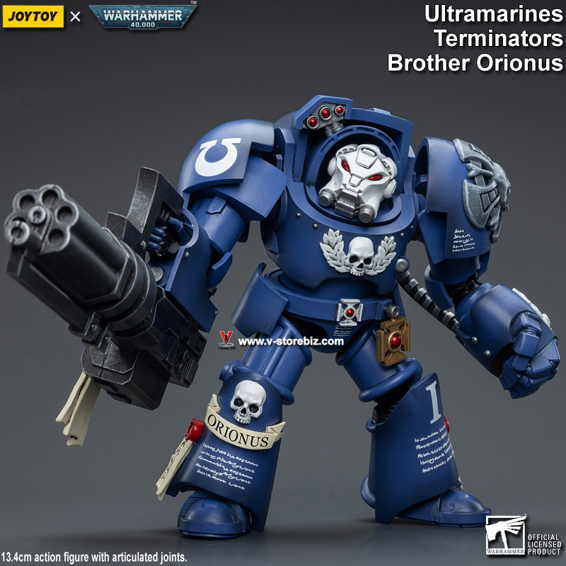 JOYTOY Warhammer 40K Ultramarines Terminators Brother Orionus