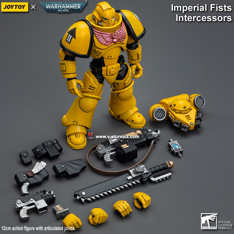 JOYTOY Warhammer 40K Imperial Fists Intercessors