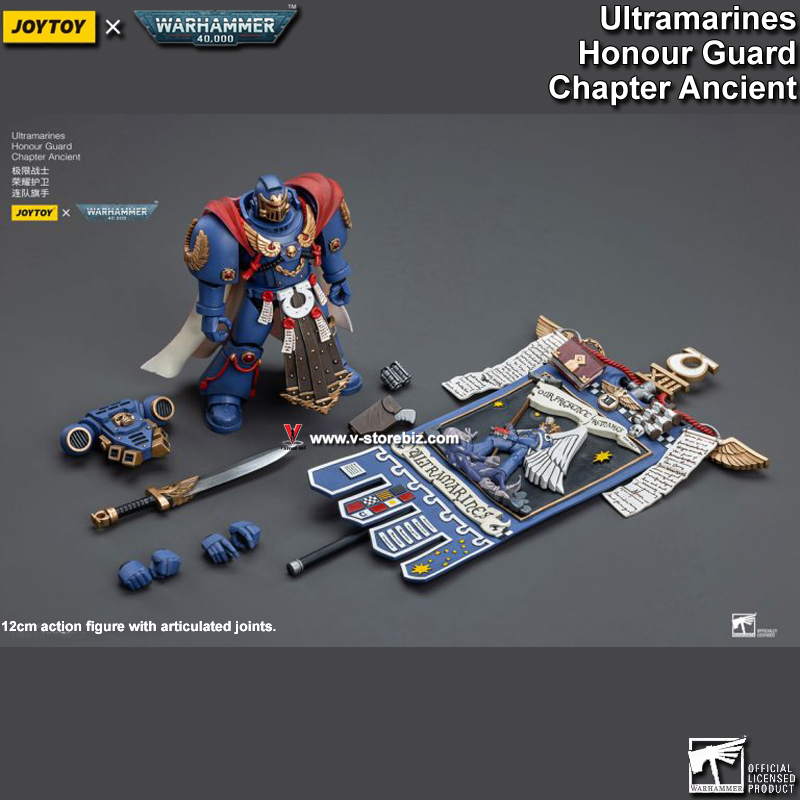 JOYTOY Warhammer 40K Ultramarines Honour Guard Chapter Ancient