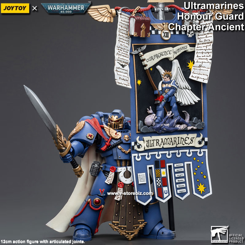 JOYTOY Warhammer 40K Ultramarines Honour Guard Chapter Ancient