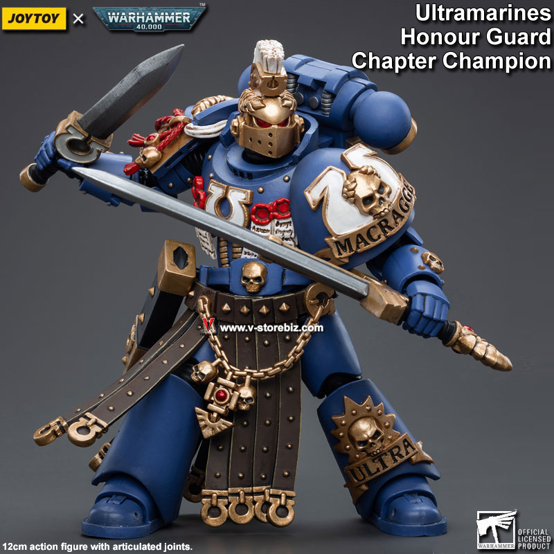 JOYTOY Warhammer 40K Ultramarines Honour Guard Chapter Champion