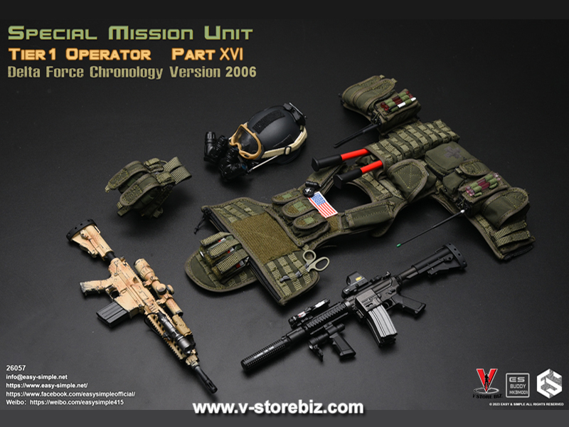 E&S 26057 SMU Tier1 Operator Part XVI: Delta Force (Chronology Version 2006)