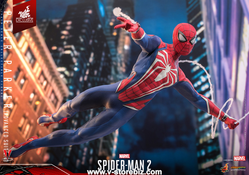 Hot Toys VGM54 Marvel's Spider-Man 2 - Peter Parker (Advanced Suit 2.0) [Hot Toys Exclusive]