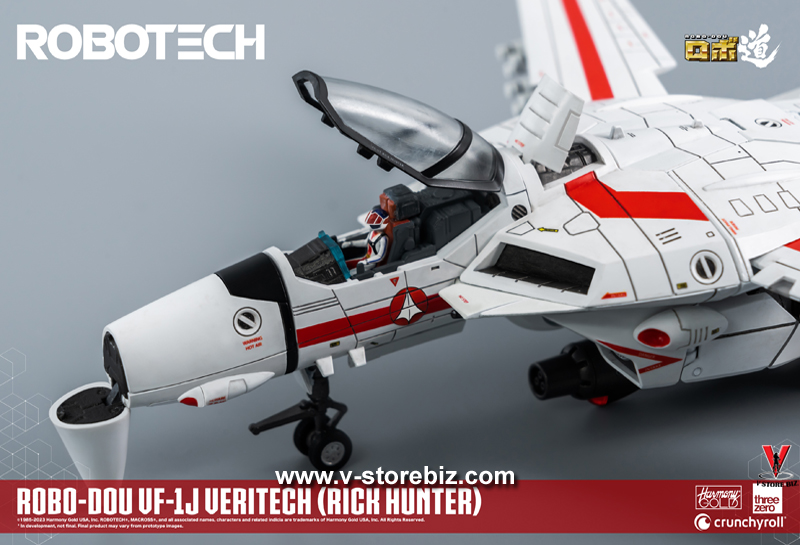 Three Zero 3Z0304 Robotech - ROBO-DOU VF-1J Veritech (Rick Hunter)