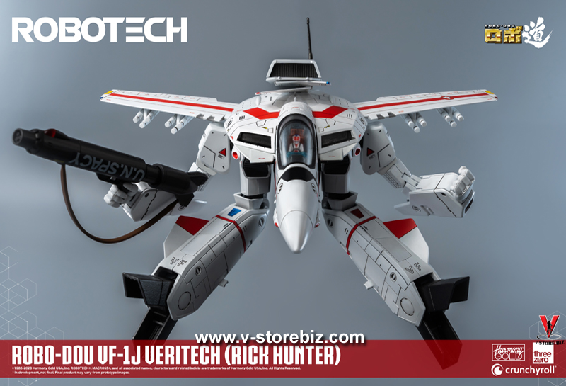 Three Zero 3Z0304 Robotech - ROBO-DOU VF-1J Veritech (Rick Hunter)