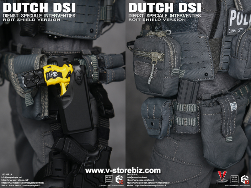 E&S 26058RA Dutch Dienst Speciale Interventies (Riot Shield Ver.)