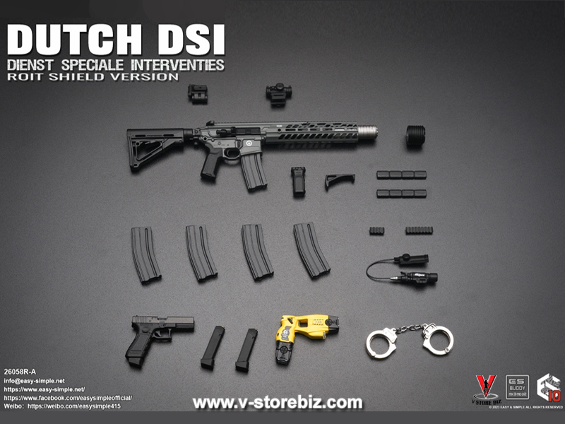 E&S 26058RA Dutch Dienst Speciale Interventies (Riot Shield Ver.)