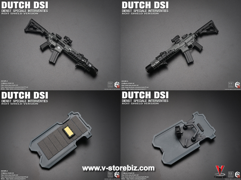 E&S 26058RA Dutch Dienst Speciale Interventies (Riot Shield Ver.)