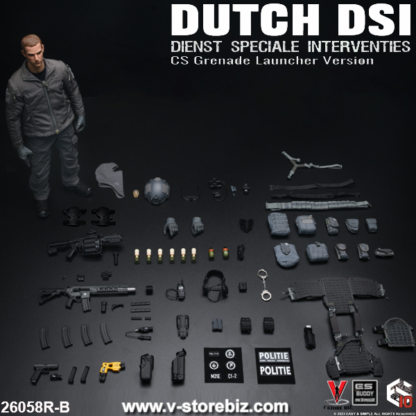 E&S 26058RB Dutch Dienst Speciale Interventies (CS Grenade Launcher Ver.)