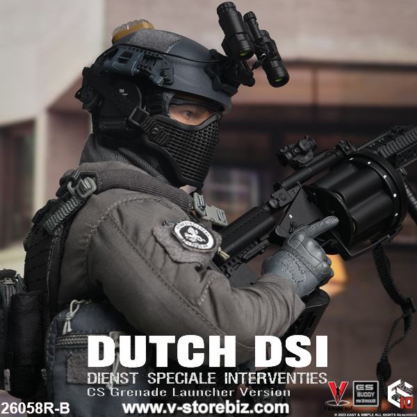 E&S 26058RB Dutch Dienst Speciale Interventies (CS Grenade Launcher Ver.)