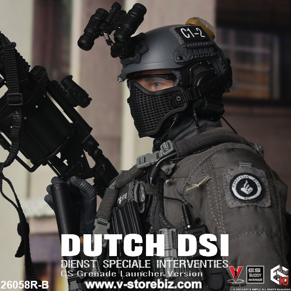 E&S 26058RB Dutch Dienst Speciale Interventies (CS Grenade Launcher Ver.)