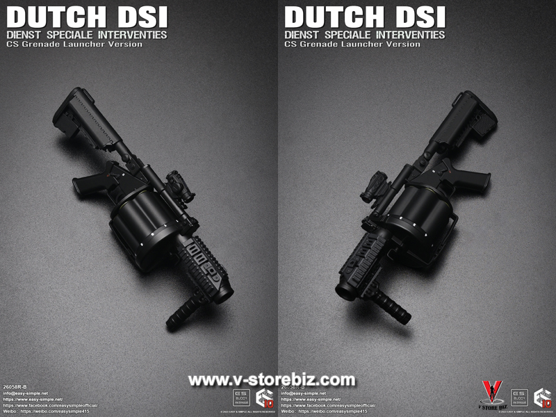 E&S 26058RB Dutch Dienst Speciale Interventies (CS Grenade Launcher Ver.)