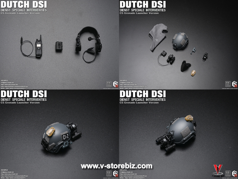 E&S 26058RB Dutch Dienst Speciale Interventies (CS Grenade Launcher Ver.)