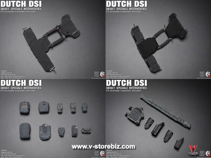 E&S 26058RB Dutch Dienst Speciale Interventies (CS Grenade Launcher Ver.)