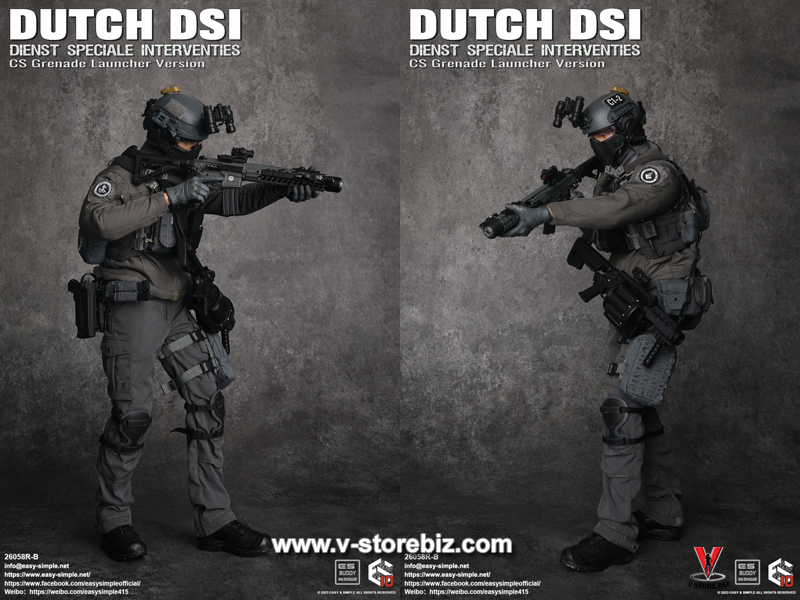 E&S 26058RB Dutch Dienst Speciale Interventies (CS Grenade Launcher Ver.)