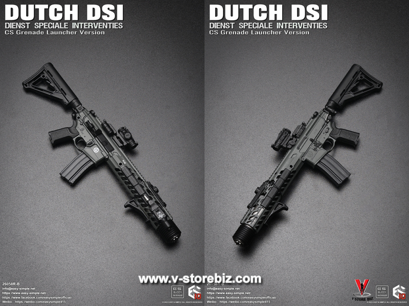 E&S 26058RB Dutch Dienst Speciale Interventies (CS Grenade Launcher Ver.)