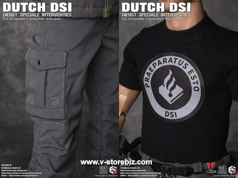 E&S 26058RB Dutch Dienst Speciale Interventies (CS Grenade Launcher Ver.)