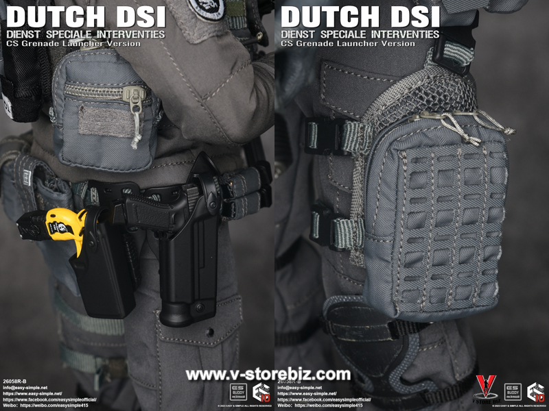 E&S 26058RB Dutch Dienst Speciale Interventies (CS Grenade Launcher Ver.)