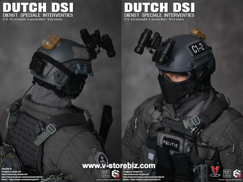 E&S 26058RB Dutch Dienst Speciale Interventies (CS Grenade Launcher Ver.)