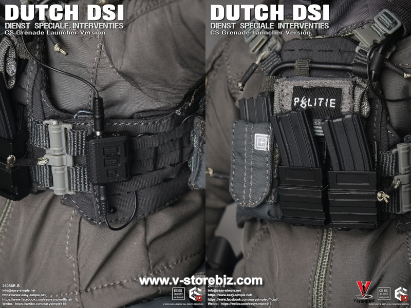 E&S 26058RB Dutch Dienst Speciale Interventies (CS Grenade Launcher Ver.)