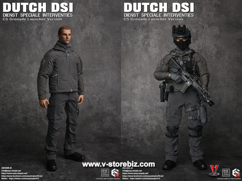 E&S 26058RB Dutch Dienst Speciale Interventies (CS Grenade Launcher Ver.)