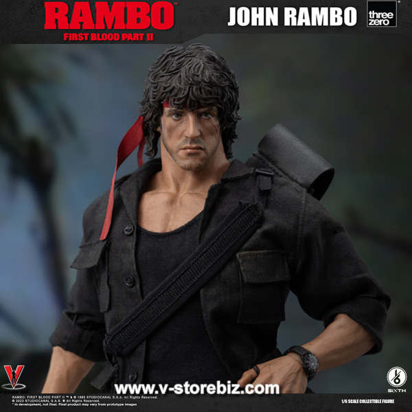 ランボー1と3 Three Zero 3Z0328 Rambo: First Blood Part II - John Rambo