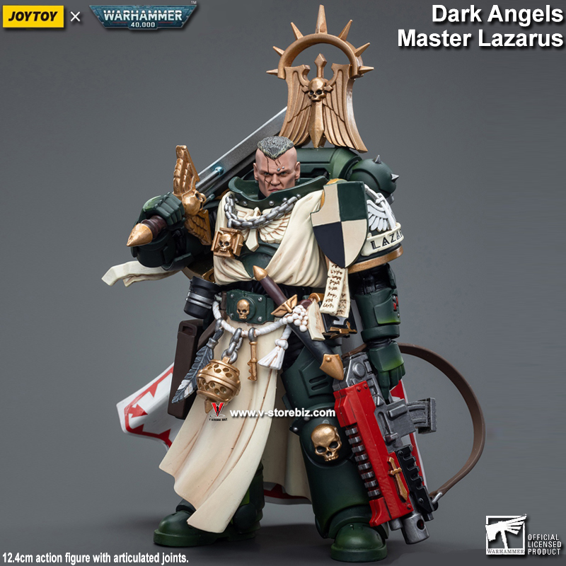 JOYTOY Warhammer 40K: Dark Angels Master Lazarus