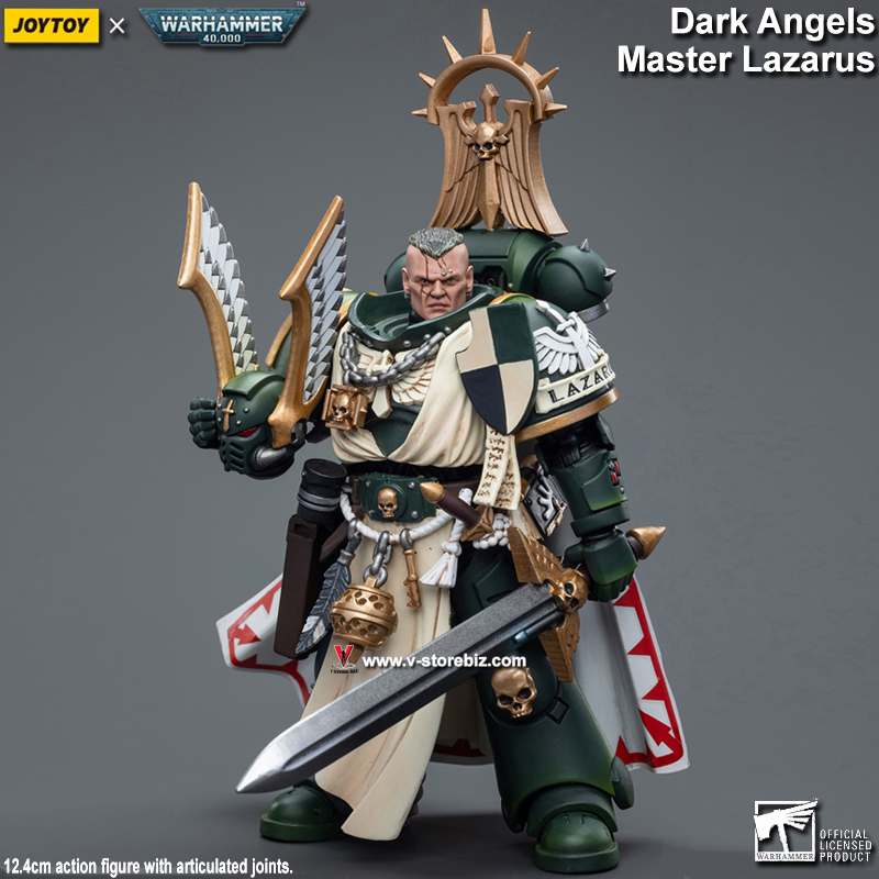 JOYTOY Warhammer 40K: Dark Angels Master Lazarus