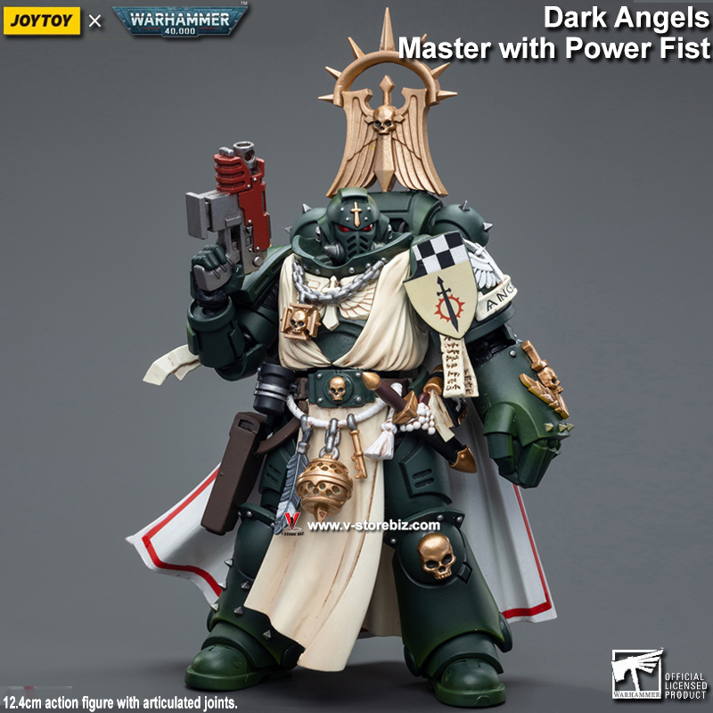 JOYTOY Warhammer 40K: Dark Angels Master with Power Fist