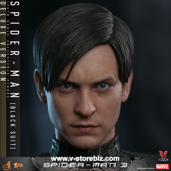 Hot Toys MMS728 Spider-Man 3: Spider-Man (Black Suit) (Deluxe Version) 