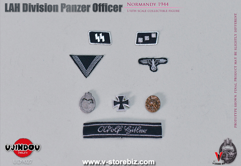 UJINDOU UD9027  WWII SS LSSAH Panzer Officer