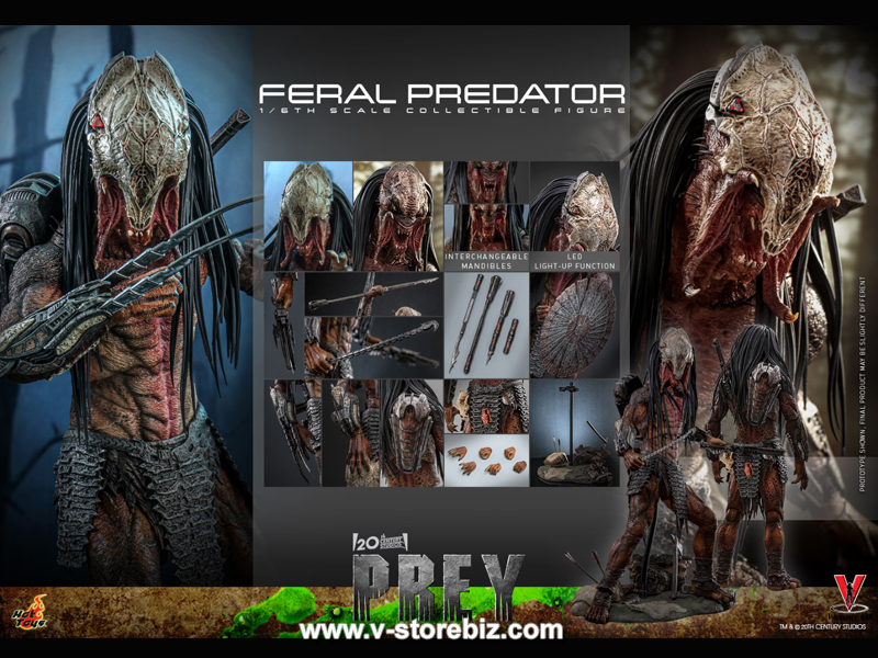 Hot Toys TMS114 Prey: Feral Predator 