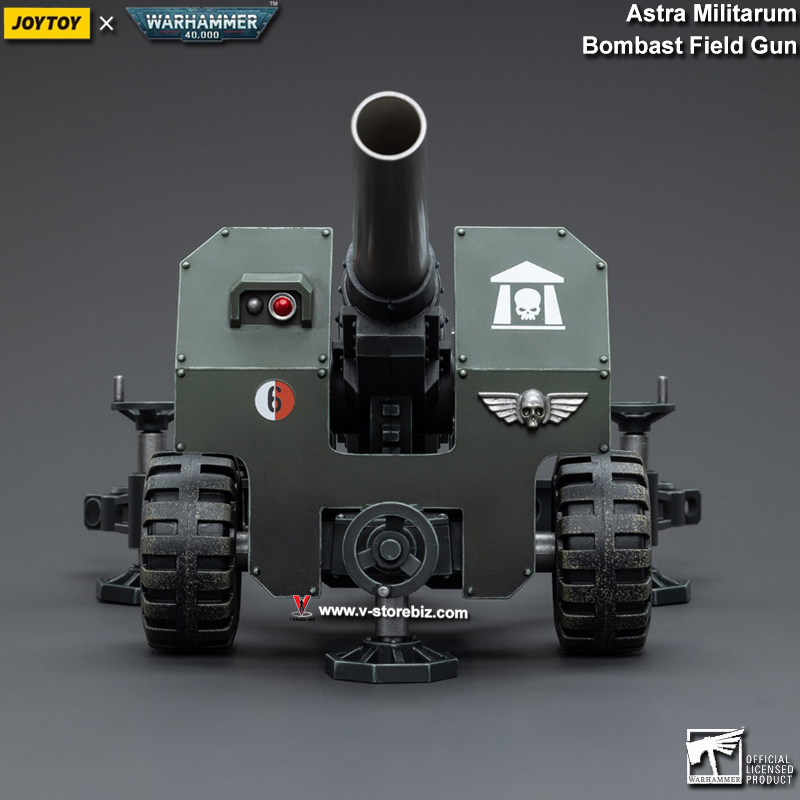 JOYTOY Warhammer 40K: Astra Militarum Ordnance Team with Bombast Field Gun Artillery