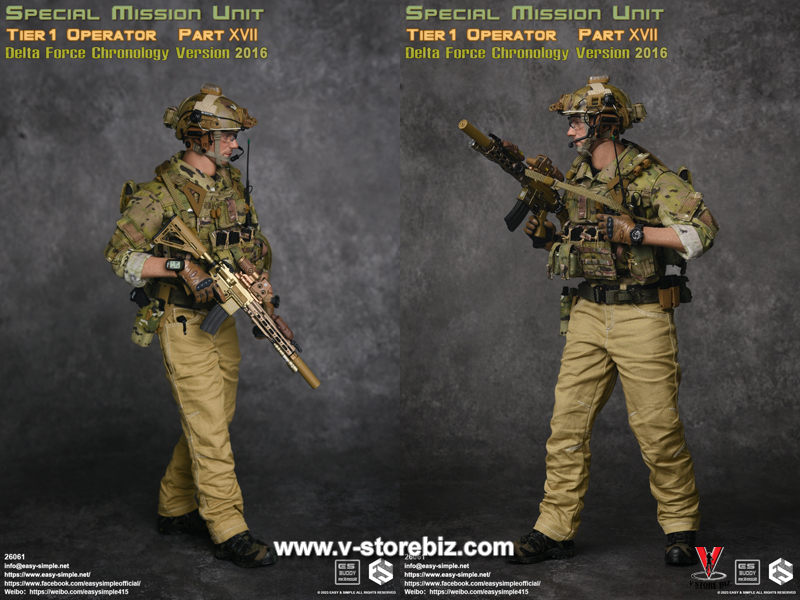 E&S 26061 SMU Tier1 Operator Part XVII: Delta Force Chronology Version 2016
