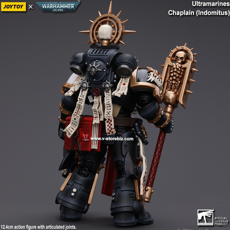 JOYTOY Warhammer 40K: Ultramarines Chaplain Indomitus