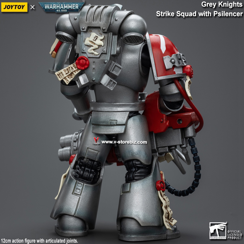 JOYTOY Warhammer 40K: Grey Knights Strike Squad: Grey Knight with Psilencer