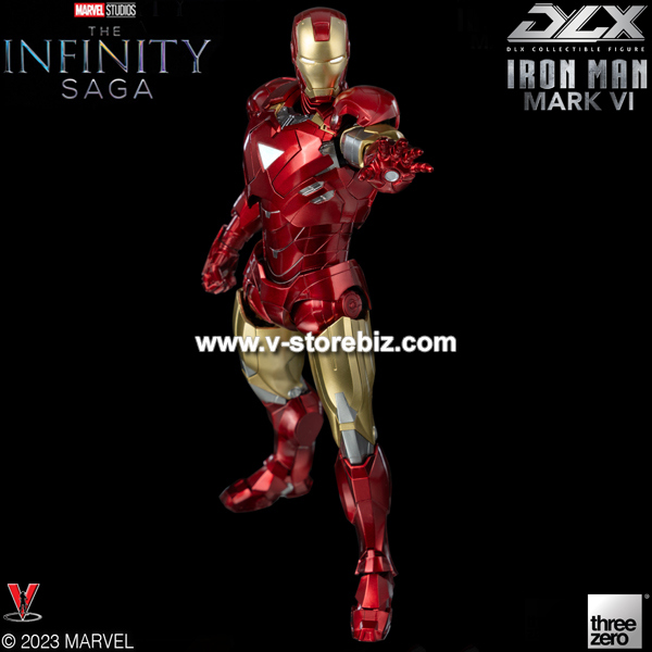 ThreeZero Marvel Studios: The Infinity Saga - DLX Iron Man Mk. VI