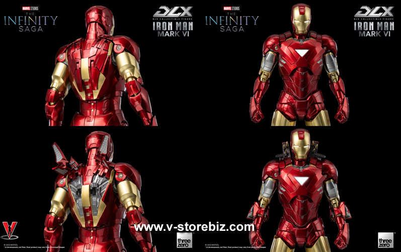 ThreeZero Marvel Studios: The Infinity Saga - DLX Iron Man Mk. VI