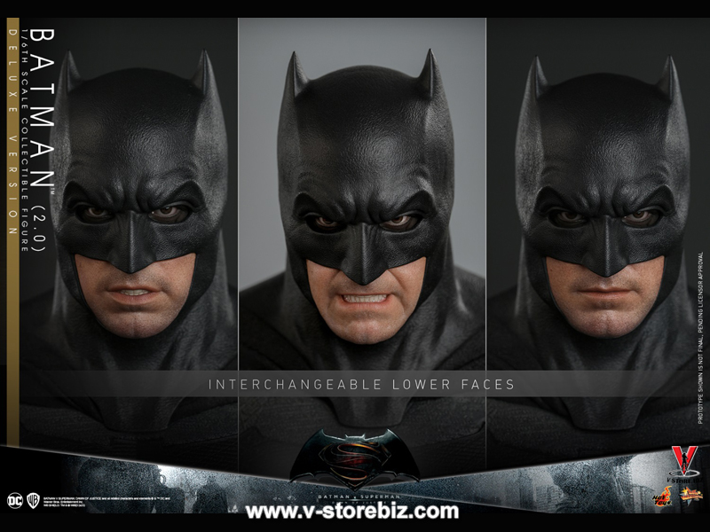 Hot Toys MMS732 Batman v Superman: Dawn of Justice - Batman (2.0) (Deluxe Version) 