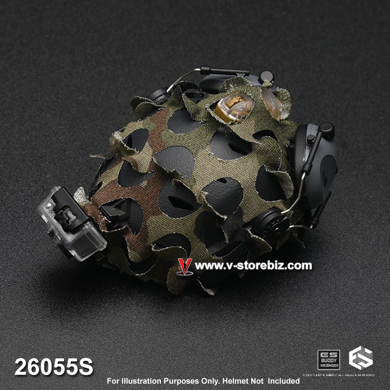 E&S 26055S PMC Field Recce Ghillie Helmet Cover