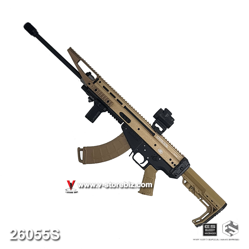 E&S 26055S PMC Field Recce SCAR AK Assault Rifle
