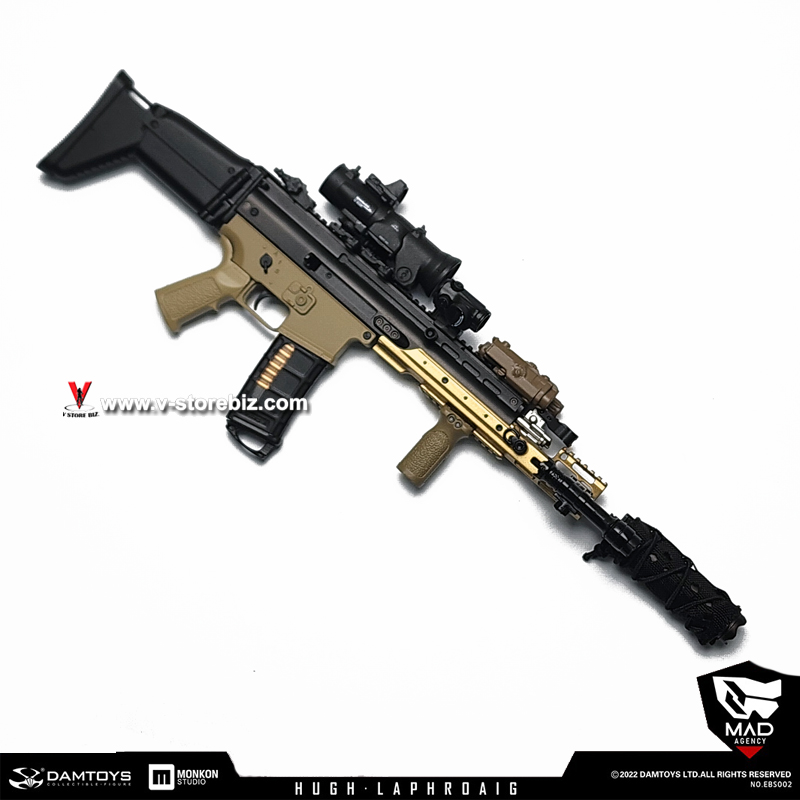 DAMTOYS EBS002  Agent HUGH LAPHROAIG MK16 Assault Rifle
