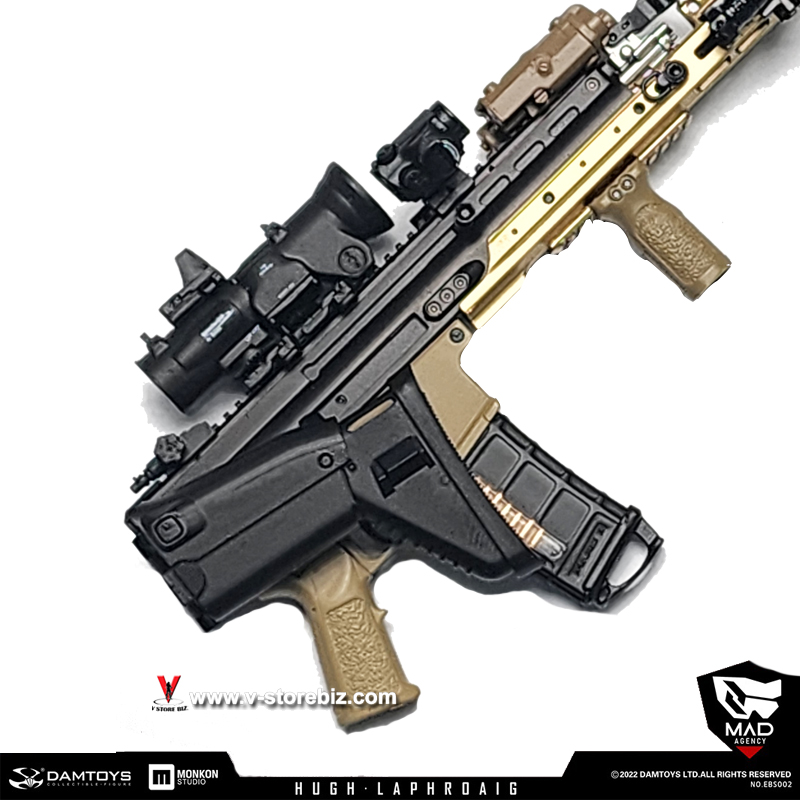 DAMTOYS EBS002  Agent HUGH LAPHROAIG MK16 Assault Rifle