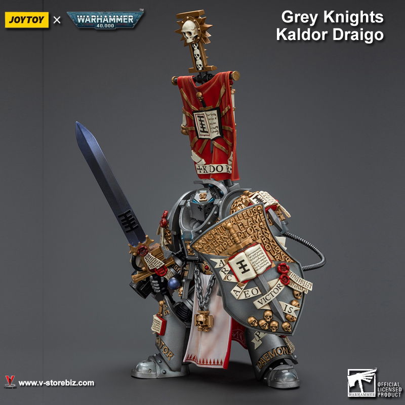 JOYTOY Warhammer 40K Grey Knights Kaldor Draigo