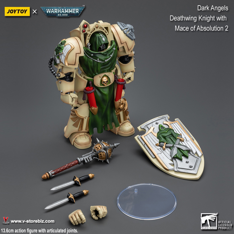 JOYTOY Warhammer 40K: Deathwing Knight with Mace of Absolution 2