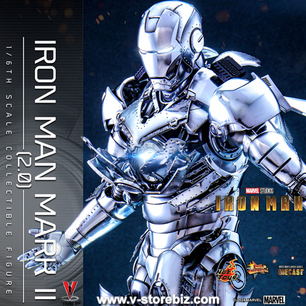 Hot Toys MMS733D59 Iron Man - Iron Man Mark II (2.0) - V